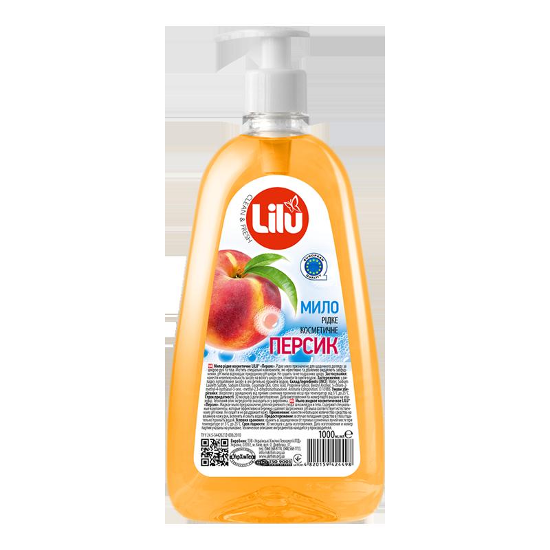 Мило рідке косметичне LILU® «Персик»